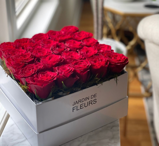Red Rose Bloom Box