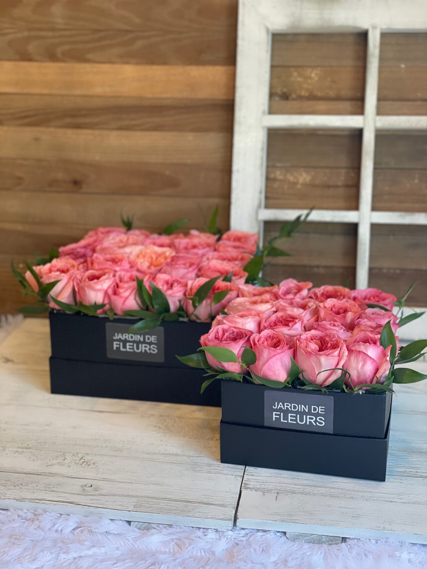 Pink Rose Bloom Box